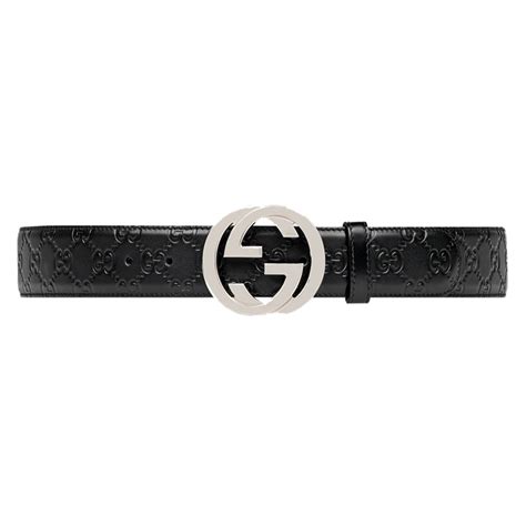 mens black leather gucci belt|Gucci guccissima belt.